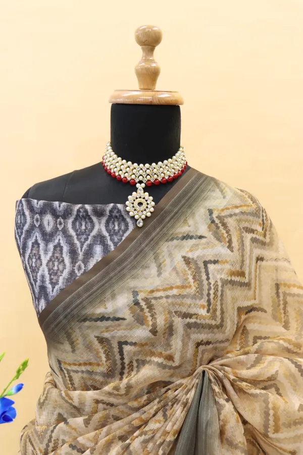 LINEN_FABRIC_DIGITAL_PRINT_SAREE